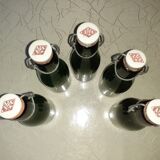 Vintage deco bottles '' bulach ''