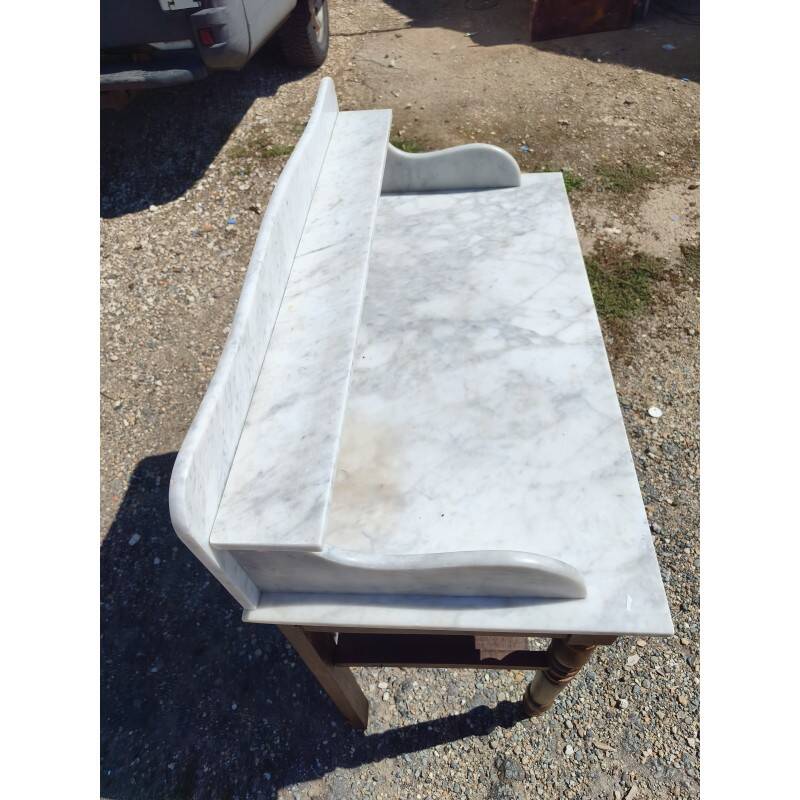 White marble dressing table