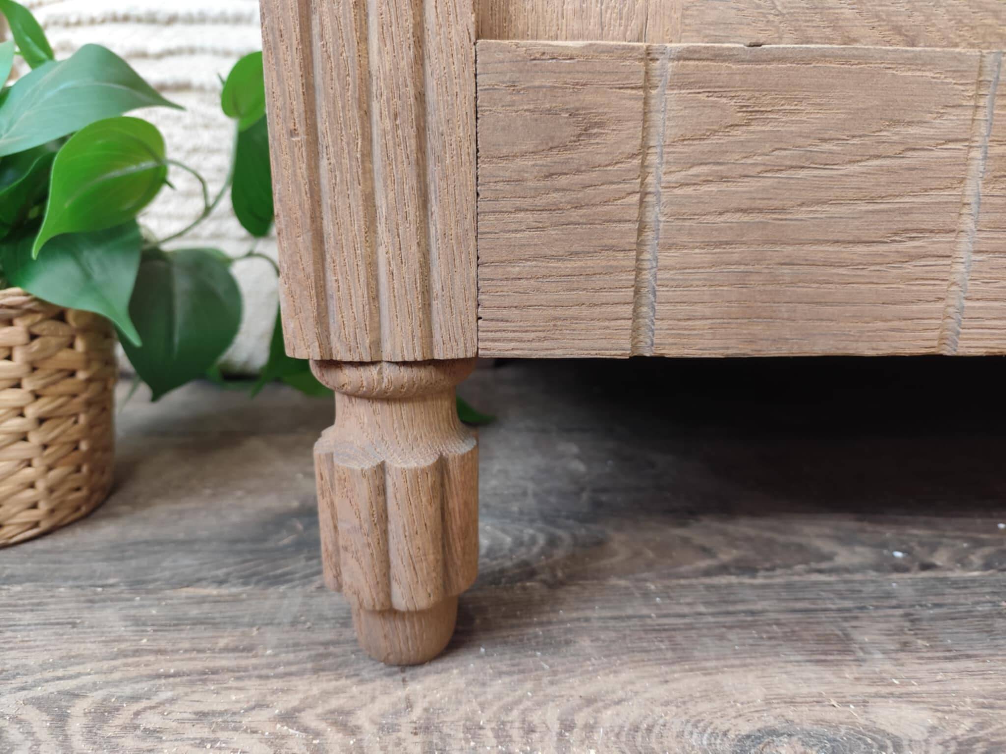 Buffet bas chêne massif