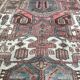 Vintage Persian carpet Hamadan 134x218 cm