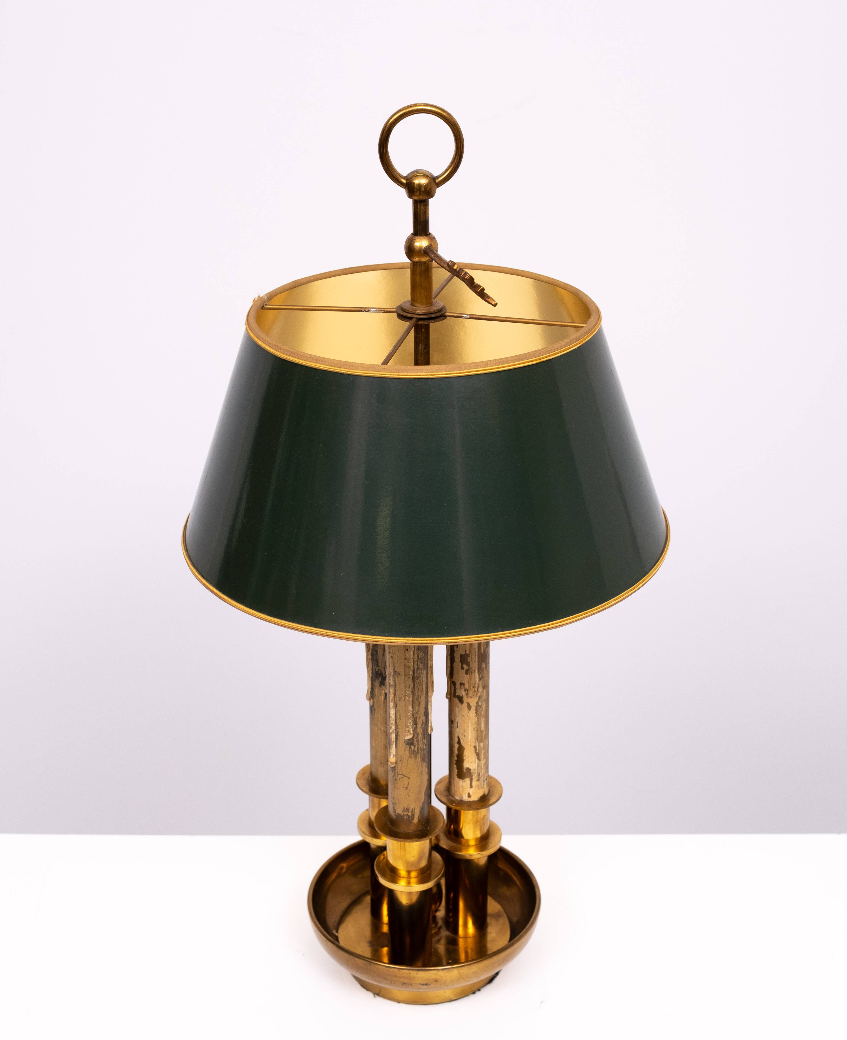 Louis XV Style Three Light Bouillotte Lamp France