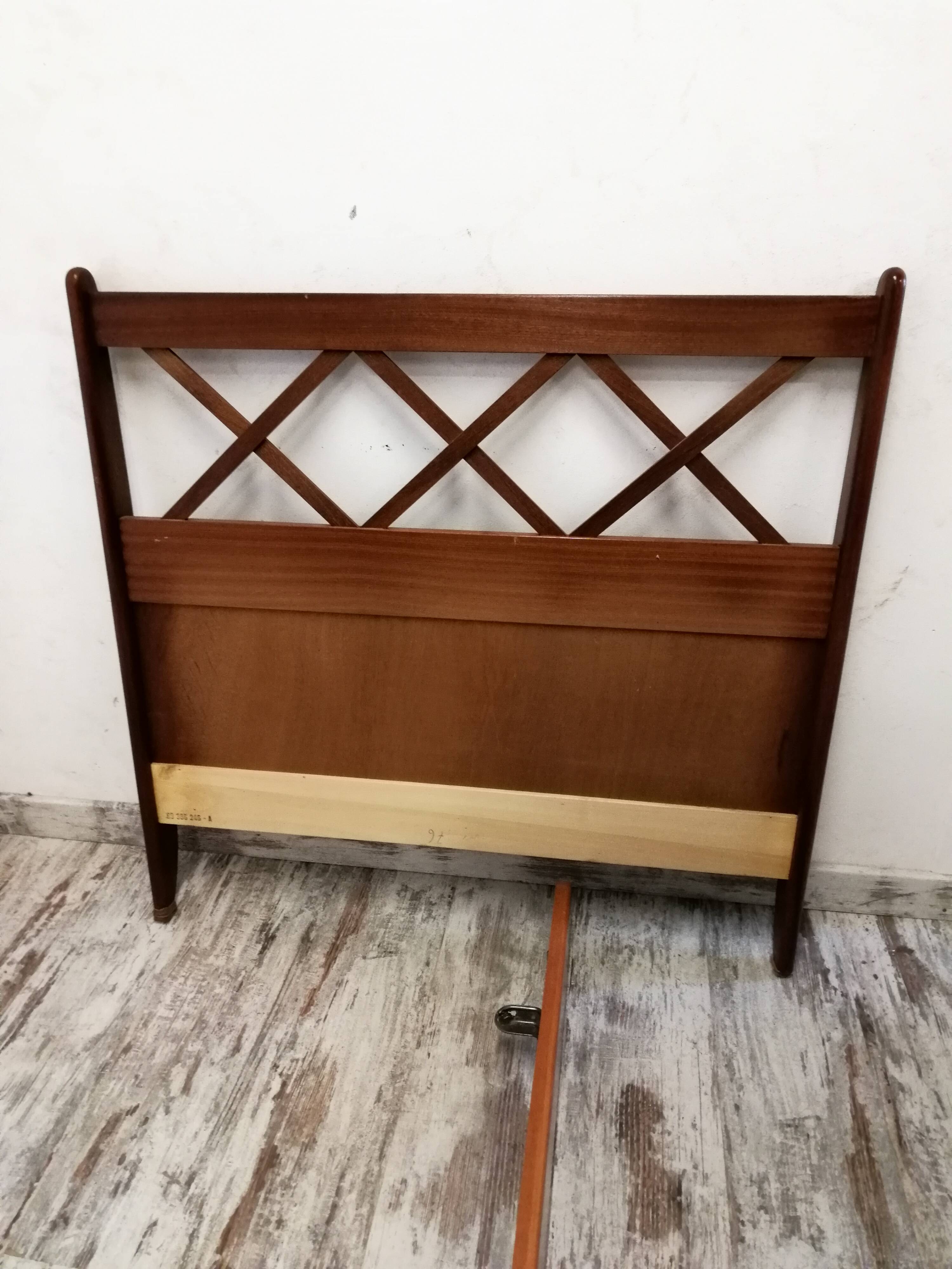 Vintage Scandinavian style bed