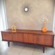 Mid-century Scandinavian teak sideboard design