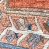 Tapis tibetain fait main 95x185 cm