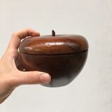 Vintage teak apple box