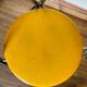 Yamakado chair, chrome and yellow skai