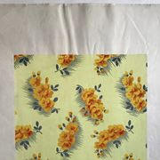 Original gouache on paper from Editions JEHLEM, floral decoration (yellow), twentieth century, Paris