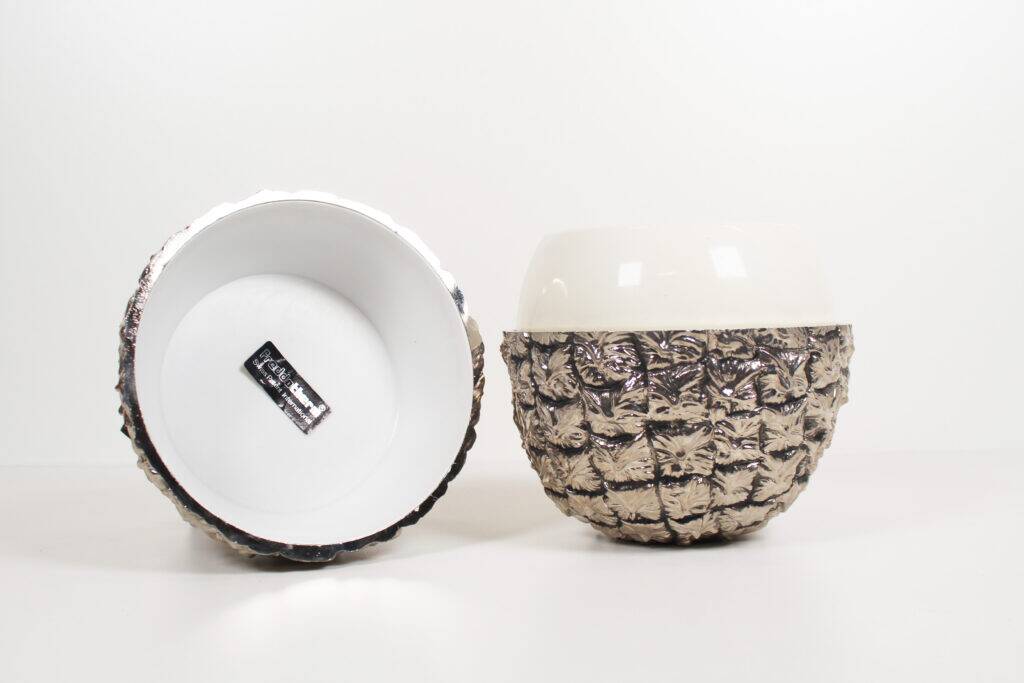 Vintage 1970s 'Pineapple' ice bucket by Freddotherm