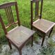 Art Nouveau chair pair