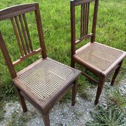 Art Nouveau chair pair