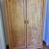 Light wood wardrobe