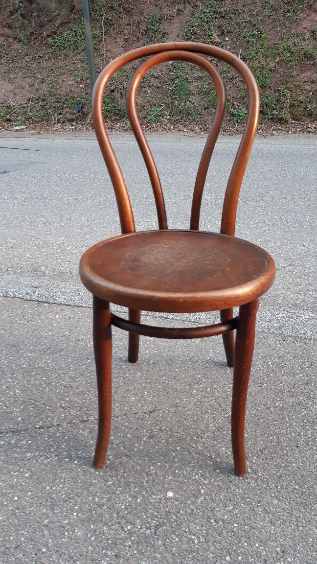 Chair Thonet n°18 seat wood art nouveau