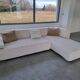 Moroso corner lounge sofa, Lowland model with chaise longue.