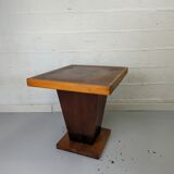 Square pedestal table art deco year 30