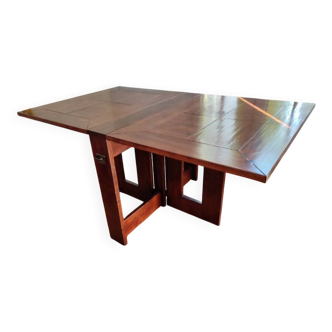 Beech table with 2 flaps