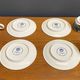 Set of 4 Mokka cups and saucers, acapulco design by villeroy & boch.