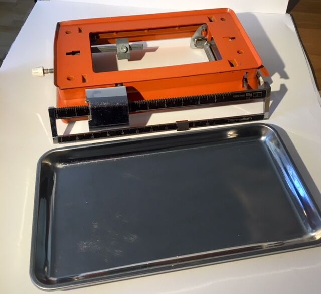 Balance slider Terraillon year 70 orange