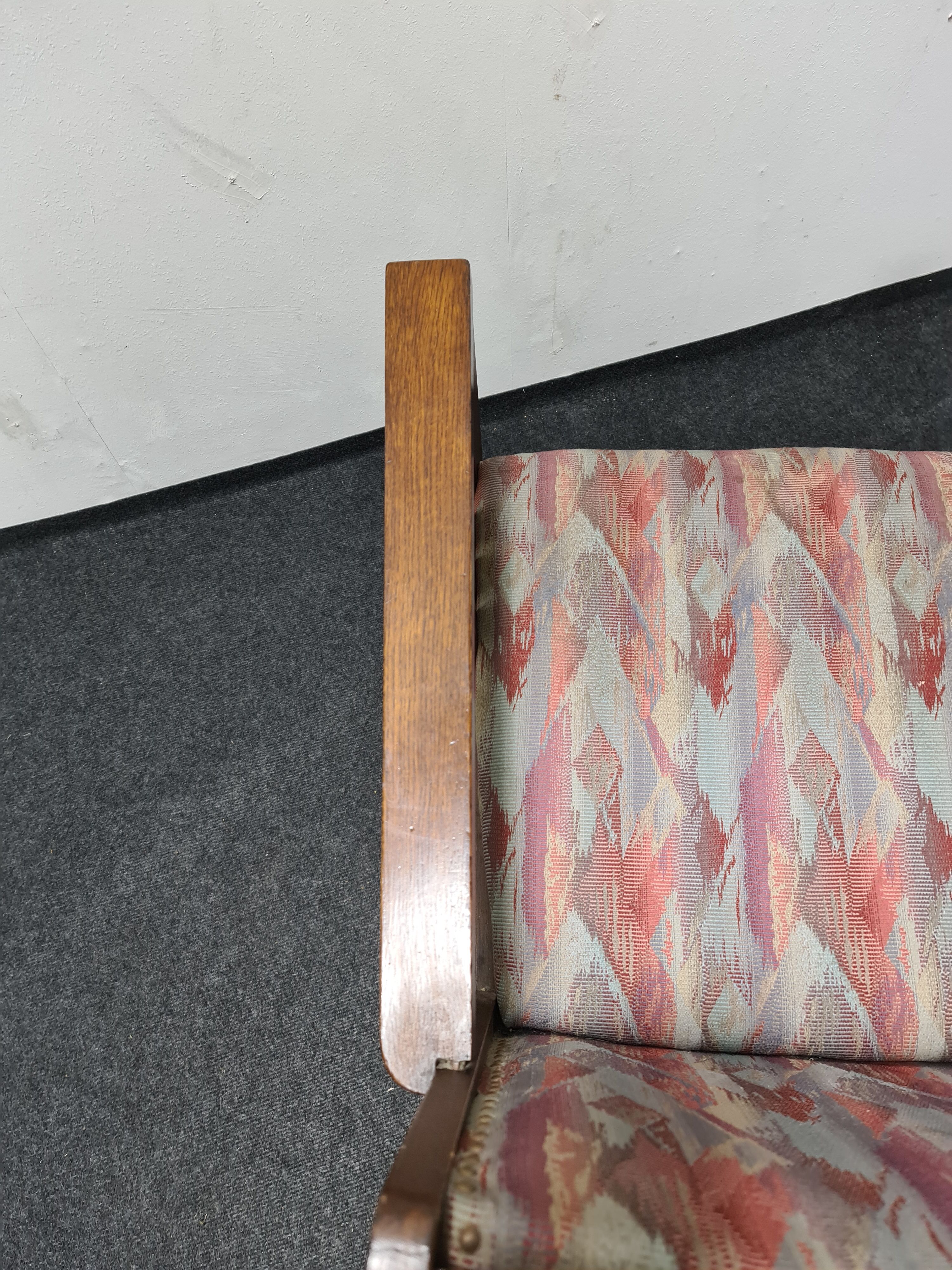 Vintage Art Deco style arm chair