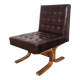 Fauteuil en cuir simple par Ludvik Volak