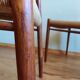 Niels Otto Mølller dining chairs, set of 4