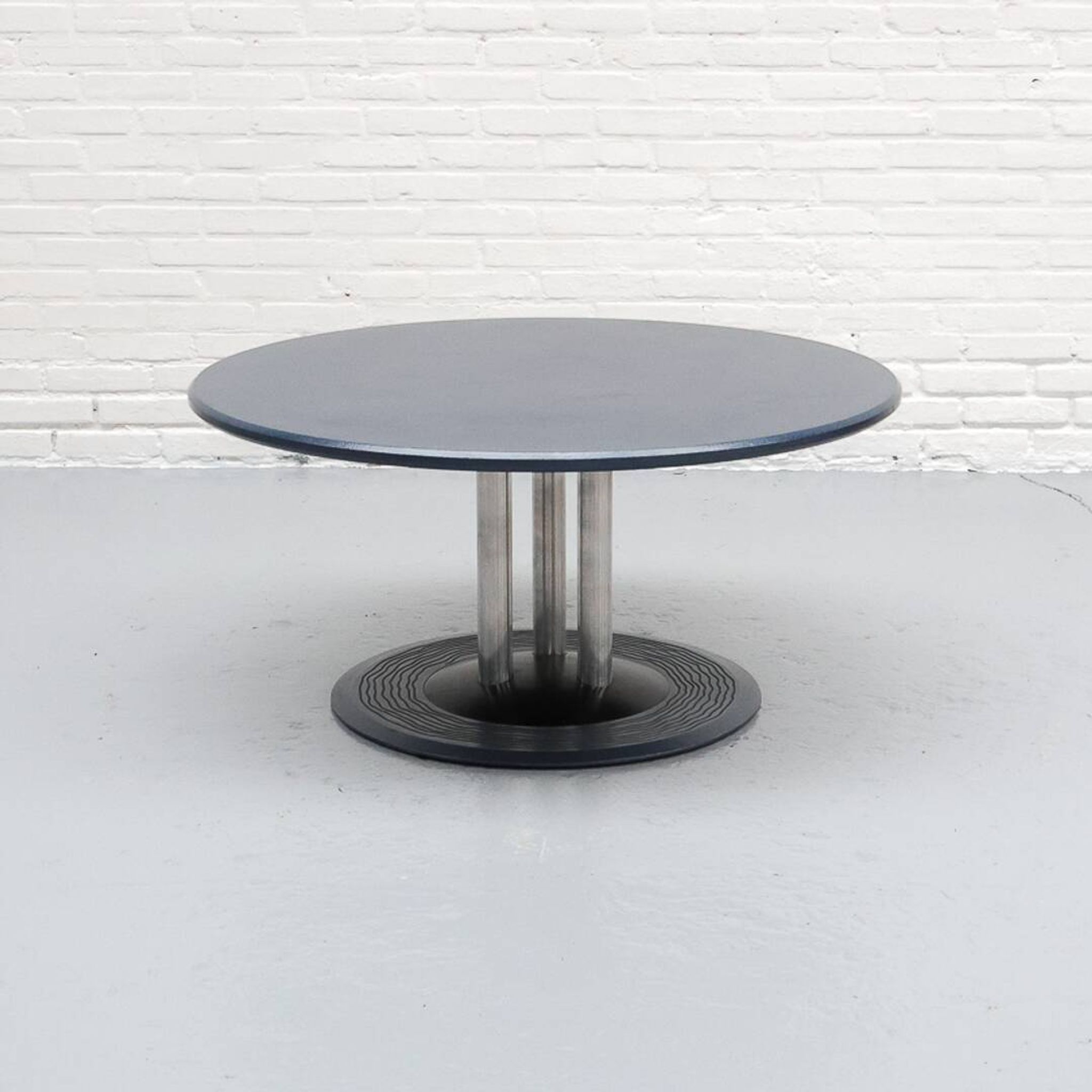Table basse postmoderne Trias par Hugo de Ruiter pour Leolux 1980