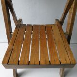 Child chair, wooden, folding, 70s