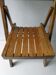 Chaise enfant, en bois, pliante, années 70