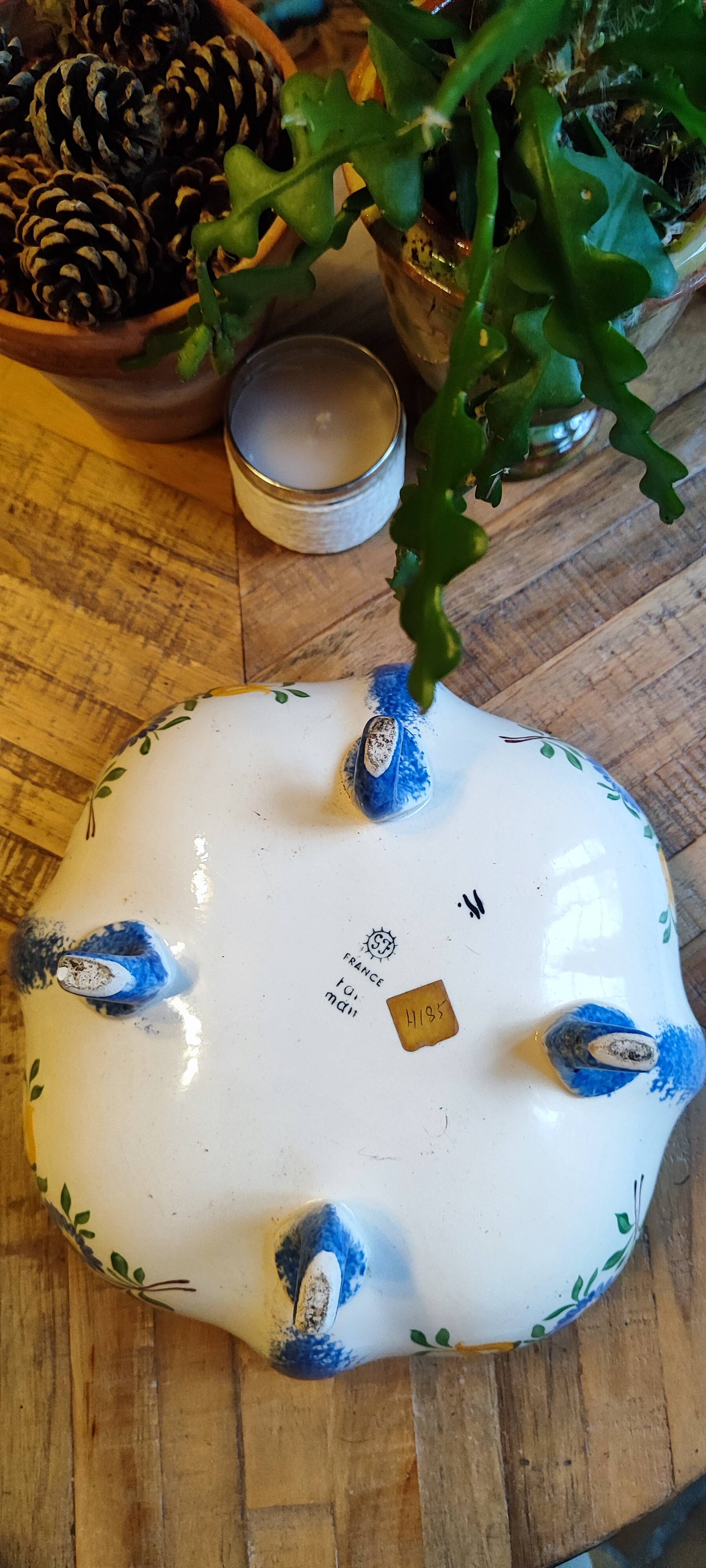 antique cup in porcelain by Gabriel Fourmentraux