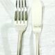 Christofle – 12-piece silver-plated fish cutlery set, Marly model