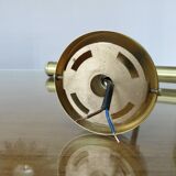 Large articulated brass wall light, Italy, 1980s, 1990s