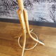 Portemanteau perroquet en rotin