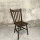 Vintage English wooden chair from 1917