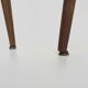 Pair of Scandinavian chairs in beech wood and skai from the 50s