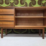 "1970 teak library enfilade"