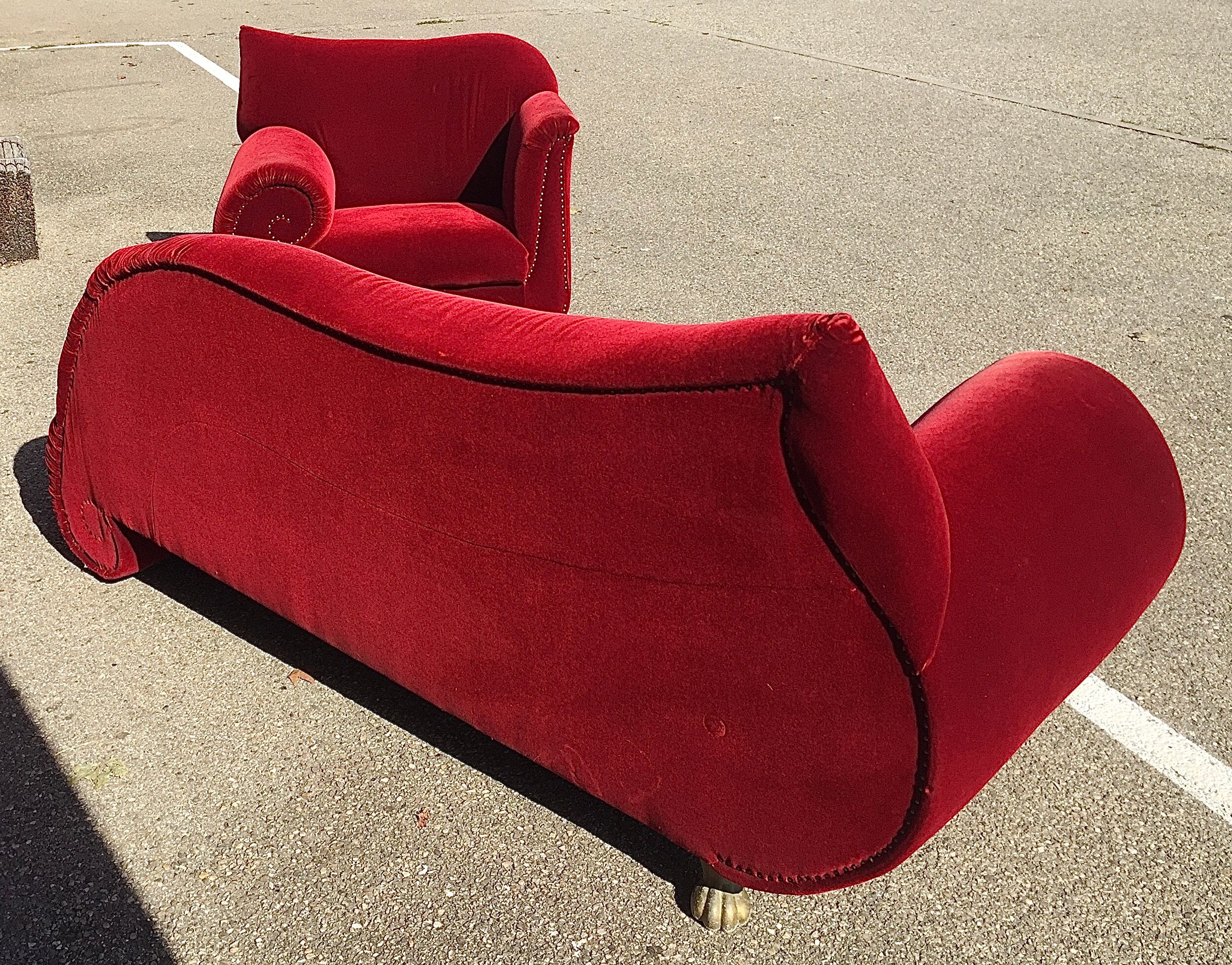 sofa and armchair Bretz