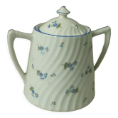 Twisted porcelain sugar bowl decoration blueberry barbel