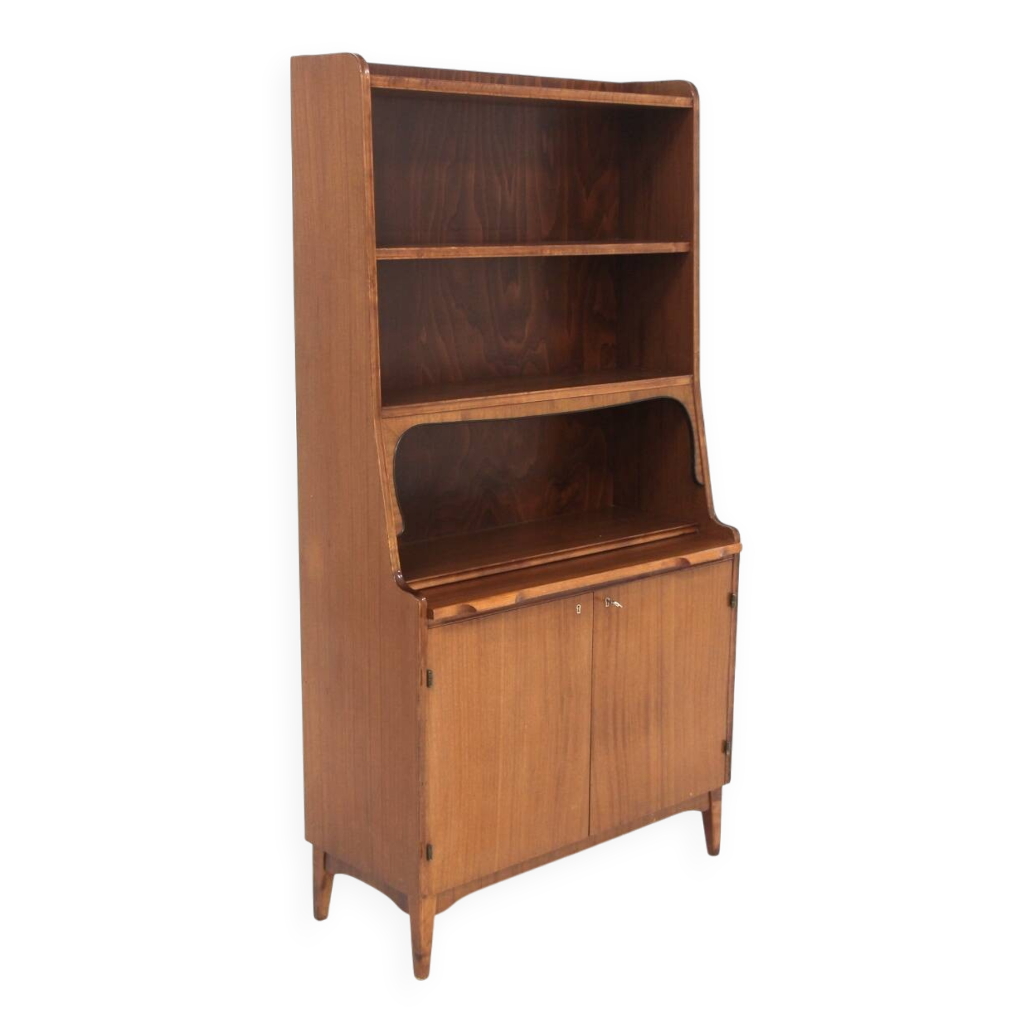 Secrétaire scandinave en acajou, Suède, 1940
