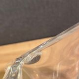 Stylized crystal vase signed Baccarat