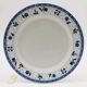 6 “Chriss G. Collection” porcelain dessert plates.