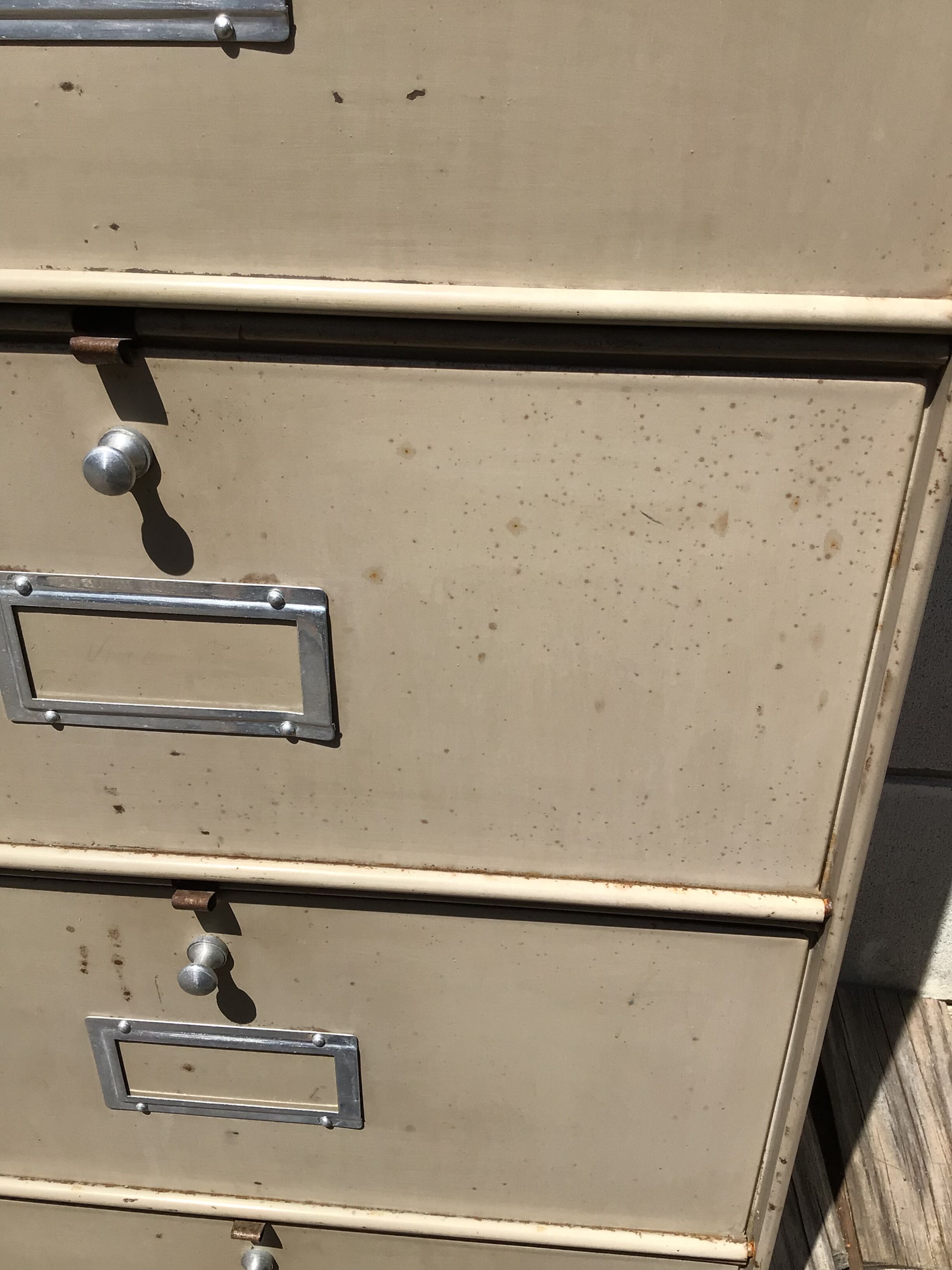 Valve cabinet Ronéo beige 5casiers