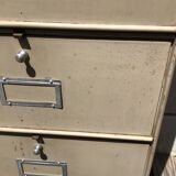 Valve cabinet Ronéo beige 5casiers