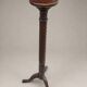 Carved wooden torchère, twisted column – Louis XIII style – XI