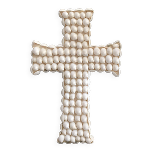 croix en coquillages