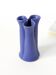 Blue ceramic soliflore vase, Aage Würtz Denmark, 1960s