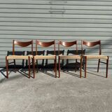 4 Danish chairs by Arne Wahl Iversen