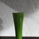 Vase opaline vintage vert