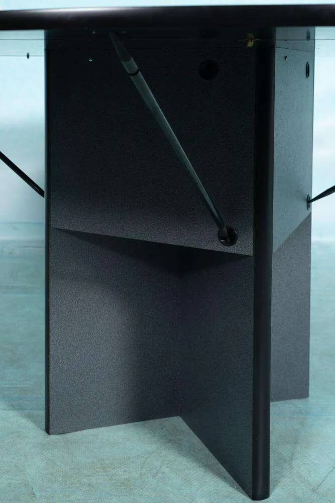 Minimalist postmodern dining table Hennie de Jong