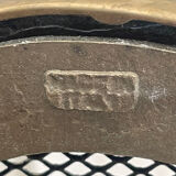 Italian brass fire screen with 4 panels