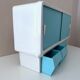 Mid Century kitchen cupboard, kitchen shelf, wall cupboard
