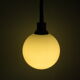Opaline glass pendant lamp, Germany 1970s